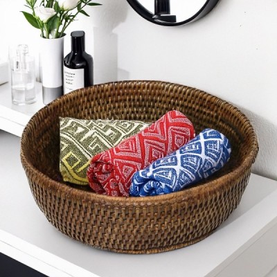 BO-23 - RATTAN ROUND SERVING BOWL DIRECT FROM FACTORY EXPORTER IN ASIA TO IMPORTERS BO-23 - RATTAN ROUND SERVING BOWL DIRECT FROM FACTORY EXPORTER IN ASIA TO IMPORTERS