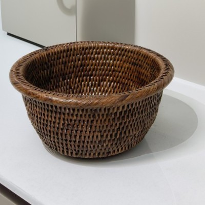 BO-16 -  RATTAN PARIS SALAD BOWL DIRECT FROM FACTORY EXPORTER IN ASIA TO IMPORTERS