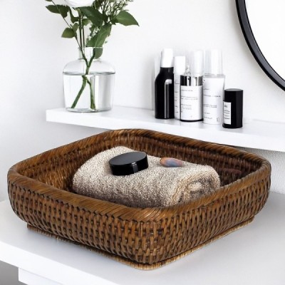 BO-30 - RATTAN SQUARE PYRED COVER FOR SQ. GLASS PYREX DIRECT FROM FACTORY EXPORTER IN ASIA TO IMPORTERS BO-30 - RATTAN SQUARE PYRED COVER FOR SQ. GLASS PYREX DIRECT FROM FACTORY EXPORTER IN ASIA TO IMPORTERS