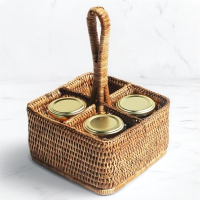 2013-012-0026 -  RATTAN JAM AND CONDIMENT HOLDER DIRECT FROM FACTORY EXPORTER IN ASIA TO IMPORTERS