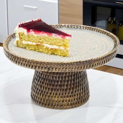 2023-06-2345 - RATTAN CAKE STAND LARGE DIRECT FROM FACTORY EXPORTER IN ASIA TO IMPORTERS 2023-06-2345 - RATTAN CAKE STAND LARGE DIRECT FROM FACTORY EXPORTER IN ASIA TO IMPORTERS