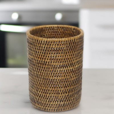 2023-01-2109 -  RATTAN WINE BOTTLE HOLDER DIRECT FROM FACTORY EXPORTER IN ASIA TO IMPORTERS