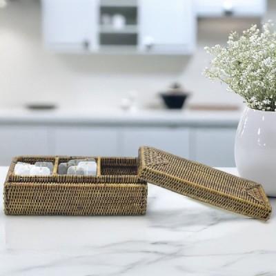 2023-06-2390 - RATTAN TEA BAG BOX HOLDER WITH LID DIRECT FROM FACTORY EXPORTER IN ASIA TO IMPORTERS 2023-06-2390 - RATTAN TEA BAG BOX HOLDER WITH LID DIRECT FROM FACTORY EXPORTER IN ASIA TO IMPORTERS