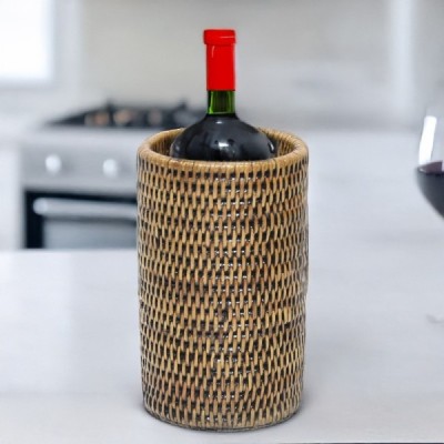 2023-12-3002 - RATTAN WINE BOTTLE HOLDER DIRECT FROM FACTORY EXPORTER IN ASIA TO IMPORTERS 2023-12-3002 - RATTAN WINE BOTTLE HOLDER DIRECT FROM FACTORY EXPORTER IN ASIA TO IMPORTERS