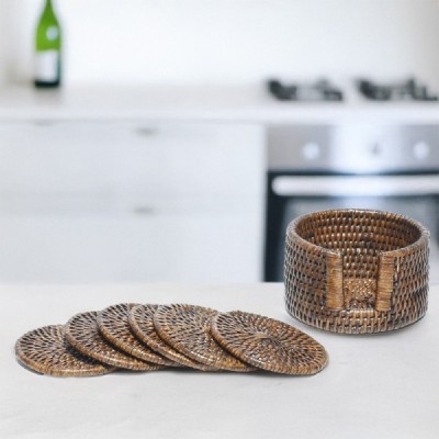 2024-06-3435 - RATTAN COSTERS WITH STORAGE BOX DIRECT FROM FACTORY EXPORTER IN ASIA TO IMPORTERS 2024-06-3435 - RATTAN COSTERS WITH STORAGE BOX DIRECT FROM FACTORY EXPORTER IN ASIA TO IMPORTERS