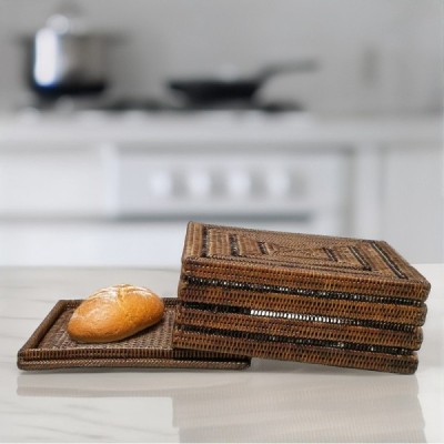 FO-11 - RATTAN SQUARE CAKE COVER FO-11 - RATTAN SQUARE CAKE COVER