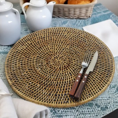 PL-3 - LARGE RATTAN ROUND RATTAN PLACEMAT DIRECT FROM FACTORY EXPORTER IN ASIA TO IMPORTERS PL-3 - LARGE RATTAN ROUND RATTAN PLACEMAT DIRECT FROM FACTORY EXPORTER IN ASIA TO IMPORTERS