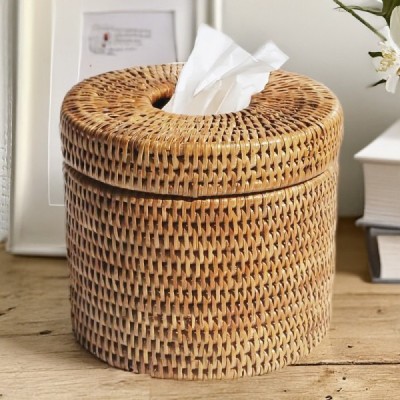 2013-012-0090 - RATTAN ROUND TISSUE HOLDER DIRECT FROM FACTORY EXPORTER IN ASIA TO IMPORTERS 2013-012-0090 - RATTAN ROUND TISSUE HOLDER DIRECT FROM FACTORY EXPORTER IN ASIA TO IMPORTERS