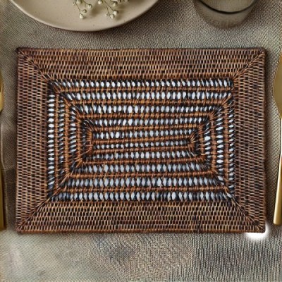 2013-012-0362 -  RATTAN CASTLE WOVEN PLACEMAT DIRECT FROM FACTORY EXPORTER IN ASIA TO IMPORTERS