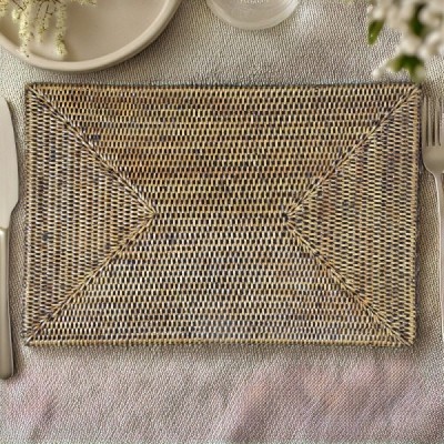 2023-12-3000 -  RATTAN RECTANGULAR RATTAN PLACEMAT DIRECT FROM FACTORY EXPORTER IN ASIA TO IMPORTERS