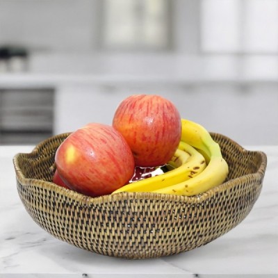 2024-01-3092 - SMALL TAPPERED FLOWER BREAD BASKET DIRECT FROM FACTORY EXPORTER IN ASIA TO IMPORTERS 2024-01-3092 - SMALL TAPPERED FLOWER BREAD BASKET DIRECT FROM FACTORY EXPORTER IN ASIA TO IMPORTERS