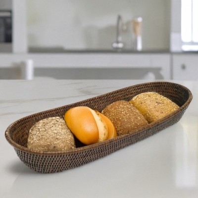 BREAD-35 - RATTAN LONG OVAL BOAT FOR BREAD DIRECT FROM FACTORY EXPORTER IN ASIA TO IMPORTERS BREAD-35 - RATTAN LONG OVAL BOAT FOR BREAD DIRECT FROM FACTORY EXPORTER IN ASIA TO IMPORTERS