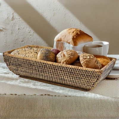 2024-06-3421 -  RUSTIC NARROW BREAD BASKET DIRECT FROM FACTORY EXPORTER IN ASIA TO IMPORTERS