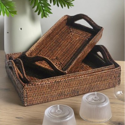 2014-001-0391 - RATTAN TRAY WITH HANDLE (3/1SET) DIRECT FROM FACTORY EXPORTER IN ASIA TO IMPORTERS 2014-001-0391 - RATTAN TRAY WITH HANDLE (3/1SET) DIRECT FROM FACTORY EXPORTER IN ASIA TO IMPORTERS