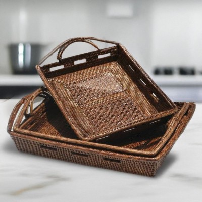2014-001-0482 - SET OF THREE X-CROSS BASE WOVEN RECTANGULAR TRAYS DIRECT FROM FACTORY EXPORTER IN ASIA TO IMPORTERS 2014-001-0482 - SET OF THREE X-CROSS BASE WOVEN RECTANGULAR TRAYS DIRECT FROM FACTORY EXPORTER IN ASIA TO IMPORTERS