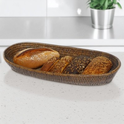 2023-06-2433 -  RATTAN OVAL BREAD BASKET DIRECT FROM FACTORY EXPORTER IN ASIA TO IMPORTERS