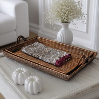 2014-002-0602 - RATTAN THE ONE TRAY ( SET/2) DIRECT FROM FACTORY EXPORTER IN ASIA TO IMPORTERS 2014-002-0602 - RATTAN THE ONE TRAY ( SET/2) DIRECT FROM FACTORY EXPORTER IN ASIA TO IMPORTERS
