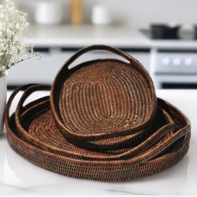 2014-011-0808 - RATTAN SET OF 3 BOAT TRAYS DIRECT FROM FACTORY EXPORTER IN ASIA TO IMPORTERS 2014-011-0808 - RATTAN SET OF 3 BOAT TRAYS DIRECT FROM FACTORY EXPORTER IN ASIA TO IMPORTERS
