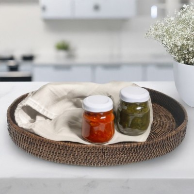 2018-001-163 - RATTAN OVAL DRINKS TRAY DIRECT FROM FACTORY EXPORTER IN ASIA TO IMPORTERS 2018-001-163 - RATTAN OVAL DRINKS TRAY DIRECT FROM FACTORY EXPORTER IN ASIA TO IMPORTERS