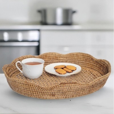 2019-001-1009 - RATTAN FLOWER TRAY DIRECT FROM FACTORY EXPORTER IN ASIA TO IMPORTERS 2019-001-1009 - RATTAN FLOWER TRAY DIRECT FROM FACTORY EXPORTER IN ASIA TO IMPORTERS