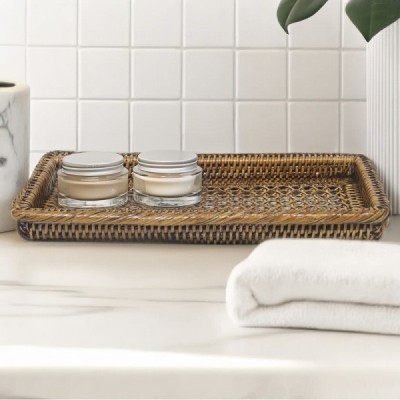 2023-01-2090 - RATTAN TOKYO TOWEL TRAY 2023-01-2090 - RATTAN TOKYO TOWEL TRAY