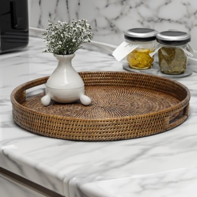 2024-04-3204 - ROUND KITCHEN BROWN TRAY DIRECT FROM FACTORY EXPORTER IN ASIA TO IMPORTERS 2024-04-3204 - ROUND KITCHEN BROWN TRAY DIRECT FROM FACTORY EXPORTER IN ASIA TO IMPORTERS