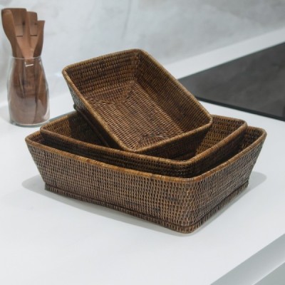 2023-01-2012 -  RATTAN 3 TAPERED TRAYS SET DIRECT FROM FACTORY EXPORTER IN ASIA TO IMPORTERS