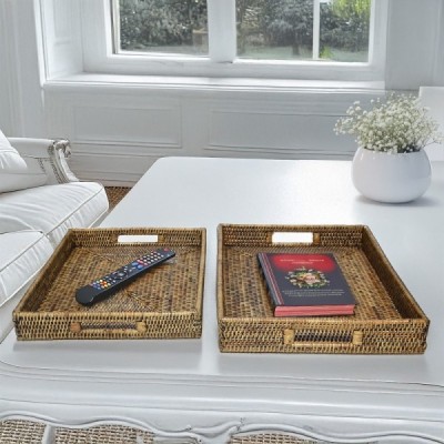 2024-06-3459 - SET OF 2 BROWN DRINKS TRAYS DIRECT FROM FACTORY EXPORTER IN ASIA TO IMPORTERS 2024-06-3459 - SET OF 2 BROWN DRINKS TRAYS DIRECT FROM FACTORY EXPORTER IN ASIA TO IMPORTERS