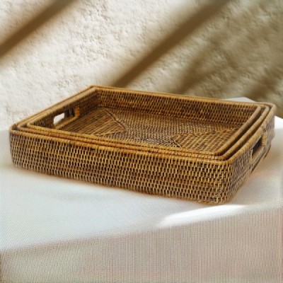 2023-01-2038 -  RATTAN RIO TRAY SMALL DIRECT FROM FACTORY EXPORTER IN ASIA TO IMPORTERS