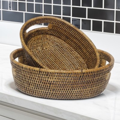 2023-01-2097 -  RATTAN BRAZIL BASKET MEDIUM DIRECT FROM FACTORY EXPORTER IN ASIA TO IMPORTERS