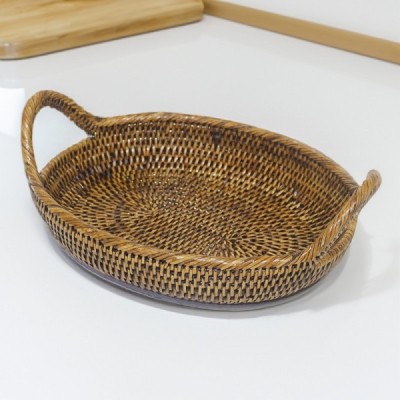 2023-01-2107 -  RATTAN TRAY DUQUESA MEDIUM (NEW OVAL TRAY) DIRECT FROM FACTORY EXPORTER IN ASIA TO IMPORTERS