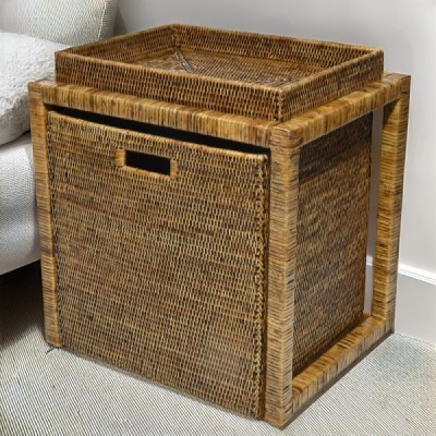 2024-06-3484 -  RATTAN TABLE