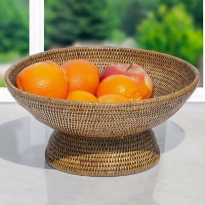 2023-06-2198 -  RATTAN OFFERING BOWL ( LARGE  ) DIRECT FROM FACTORY EXPORTER IN ASIA TO IMPORTERS