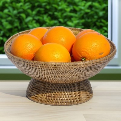 2023-06-2199 -  RATTAN OFFERING BOWL ( LARGE  ) DIRECT FROM FACTORY EXPORTER IN ASIA TO IMPORTERS