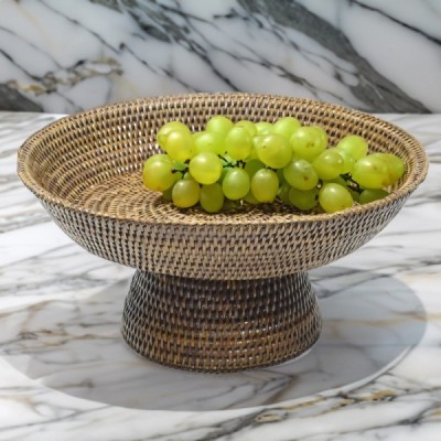 2023-06-2325 -  RATTAN FRUIT BOWL (MEDIUM) DIRECT FROM FACTORY EXPORTER IN ASIA TO IMPORTERS