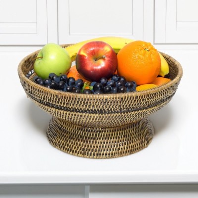 2023-09-2840 -  RATTAN LARGE FRUIT BASKET WITH SPRING DIRECT FROM FACTORY EXPORTER IN ASIA TO IMPORTERS