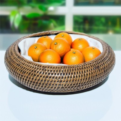 2023-11-2924 -  RATTAN NEW ROUND FRUIT BOWL (SMALL) DIRECT FROM FACTORY EXPORTER IN ASIA TO IMPORTERS