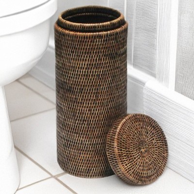 2014-006-0720 - RATTAN TOILET ROLL STORAGE CONTAINER DIRECT FROM FACTORY EXPORTER IN ASIA TO IMPORTERS 2014-006-0720 - RATTAN TOILET ROLL STORAGE CONTAINER DIRECT FROM FACTORY EXPORTER IN ASIA TO IMPORTERS