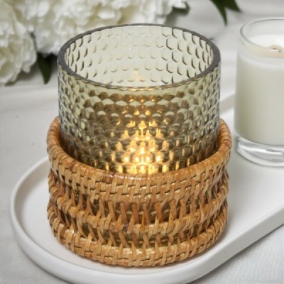 2024-04-3228 - MEDIUM CASTLE WOVEN LED CANDLE HOLDER DIRECT FROM FACTORY EXPORTER IN ASIA TO IMPORTERS 2024-04-3228 - MEDIUM CASTLE WOVEN LED CANDLE HOLDER DIRECT FROM FACTORY EXPORTER IN ASIA TO IMPORTERS