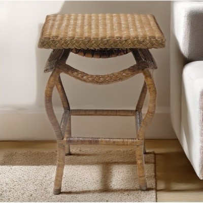 TAB-45 -  RATTAN STRAND SIDE TABLE DIRECT FROM FACTORY EXPORTER IN ASIA TO IMPORTERS