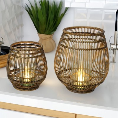 2023-09-2844 -  RATTAN RAIN WEAVE CANDLE WEAVE LARGE AND SMALL FOR LED CANDLES DIRECT FROM FACTORY EXPORTER IN ASIA TO IMPORTERS