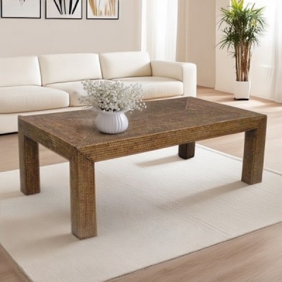 TAB-61 - RATTAN CONSOLE RECTANGULAR COFFEE TABLE W/O SHELF DIRECT FROM FACTORY EXPORTER IN ASIA TO IMPORTERS TAB-61 - RATTAN CONSOLE RECTANGULAR COFFEE TABLE W/O SHELF DIRECT FROM FACTORY EXPORTER IN ASIA TO IMPORTERS