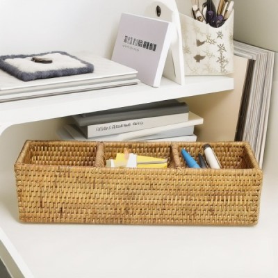 2023-01-1984 - RATTAN 3 PARTION DESK DROP DIRECT FROM FACTORY EXPORTER IN ASIA TO IMPORTERS 2023-01-1984 - RATTAN 3 PARTION DESK DROP DIRECT FROM FACTORY EXPORTER IN ASIA TO IMPORTERS