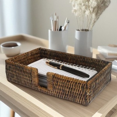 OF-67 - RATTAN RECT. MEMO TRAY DIRECT FROM FACTORY EXPORTER IN ASIA TO IMPORTERS OF-67 - RATTAN RECT. MEMO TRAY DIRECT FROM FACTORY EXPORTER IN ASIA TO IMPORTERS