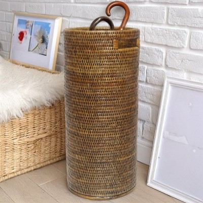 2023-01-2145 - RATTAN ROUND UMBRELLA HOLDER DIRECT FROM FACTORY EXPORTER IN ASIA TO IMPORTERS 2023-01-2145 - RATTAN ROUND UMBRELLA HOLDER DIRECT FROM FACTORY EXPORTER IN ASIA TO IMPORTERS