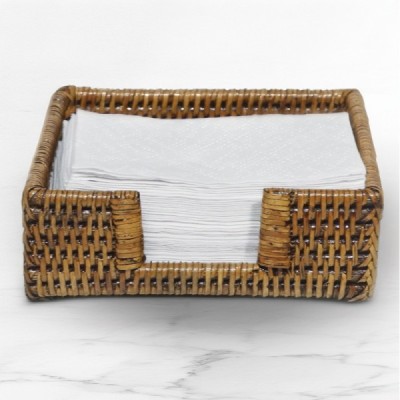 2023-01-2089 -  RATTAN NAPKIN HOLDER LARGE DIRECT FROM FACTORY EXPORTER IN ASIA TO IMPORTERS