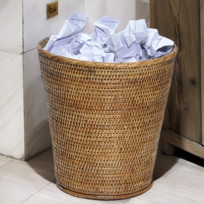 2023-06-2205 - RATTAN ROUND WASTE BASKET DIRECT FROM FACTORY EXPORTER IN ASIA TO IMPORTERS 2023-06-2205 - RATTAN ROUND WASTE BASKET DIRECT FROM FACTORY EXPORTER IN ASIA TO IMPORTERS