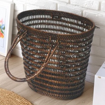 2014-003-0668 - RATTAN OVAL CASTLE SHOPPING BAG DIRECT FROM FACTORY EXPORTER IN ASIA TO IMPORTERS 2014-003-0668 - RATTAN OVAL CASTLE SHOPPING BAG DIRECT FROM FACTORY EXPORTER IN ASIA TO IMPORTERS