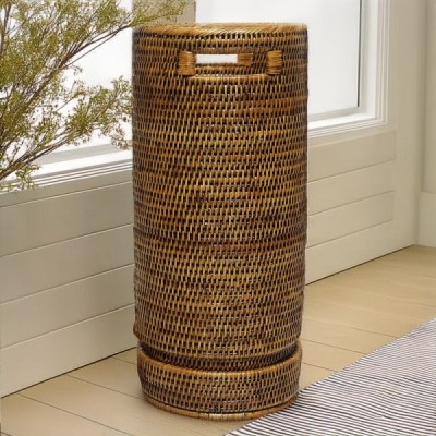 2023-07-2730 -  RATTAN ROUND UMBRELLA BASKET DIRECT FROM FACTORY EXPORTER IN ASIA TO IMPORTERS