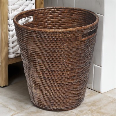 2019-03-1423 -  RATTAN WASTE BIN WITH INSERT HANDLES DIRECT FROM FACTORY EXPORTER IN ASIA TO IMPORTERS